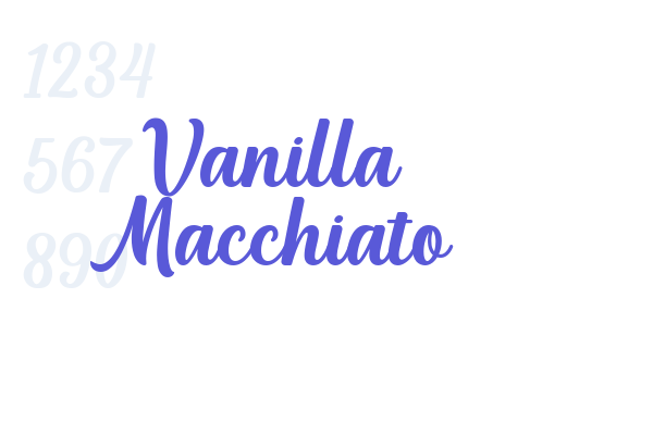 Vanilla Macchiato