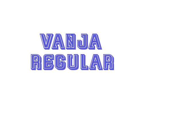 Vanja Regular