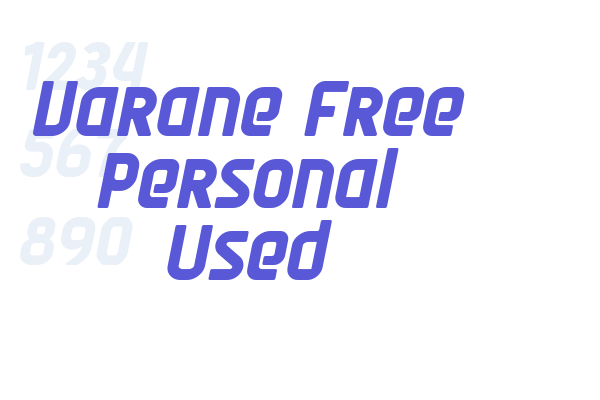 Varane Free Personal Used