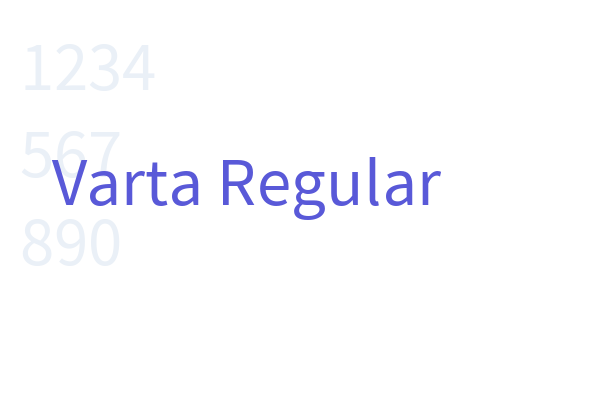 Varta Regular