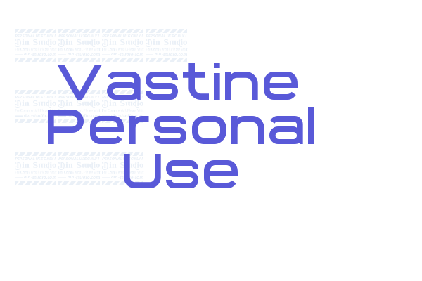 Vastine Personal Use