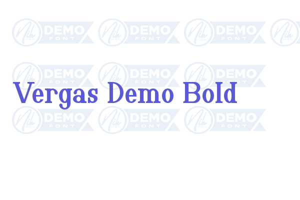 Vergas Demo Bold