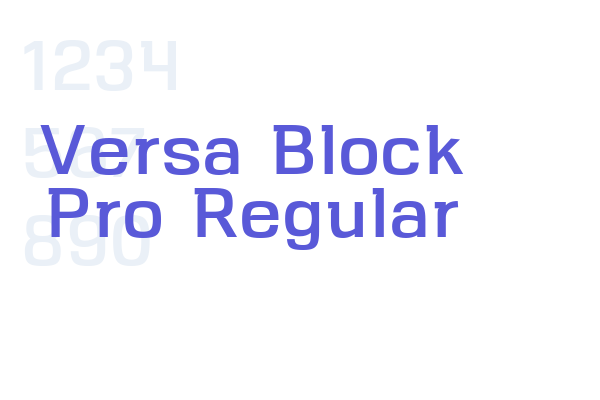 Versa Block Pro Regular