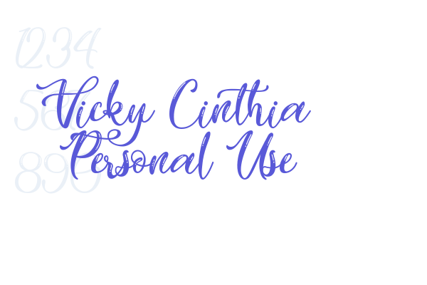 Vicky Cinthia – Personal Use