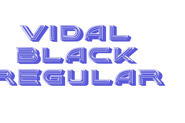 Vidal Black Regular