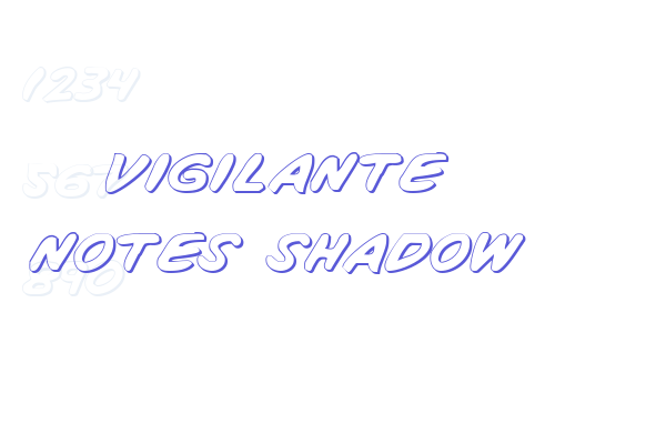 Vigilante Notes Shadow