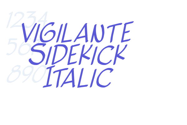 Vigilante Sidekick Italic