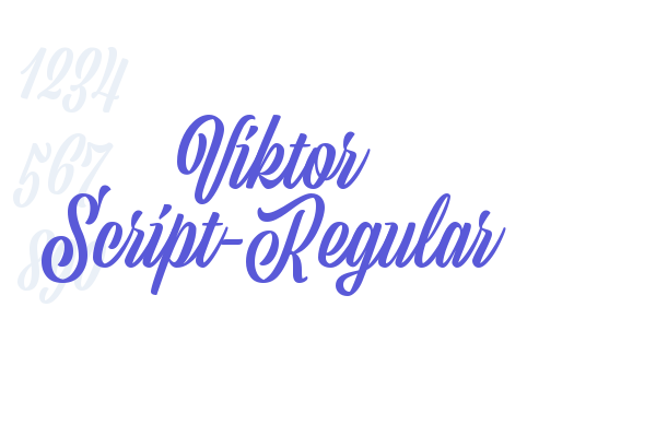 Viktor Script-Regular