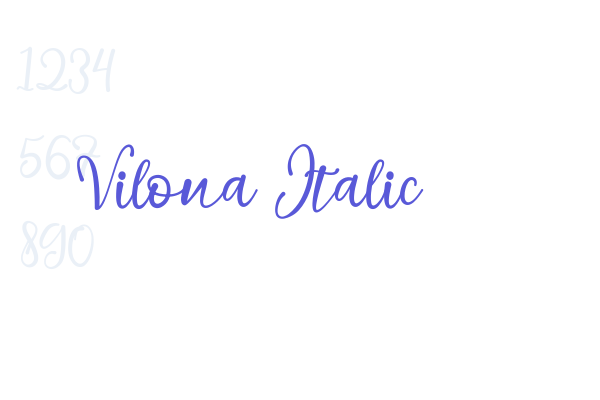 Vilona Italic