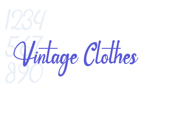 Vintage Clothes