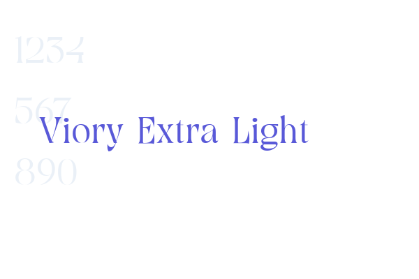 Viory Extra Light