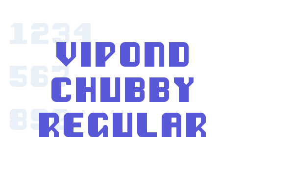 Vipond Chubby Regular