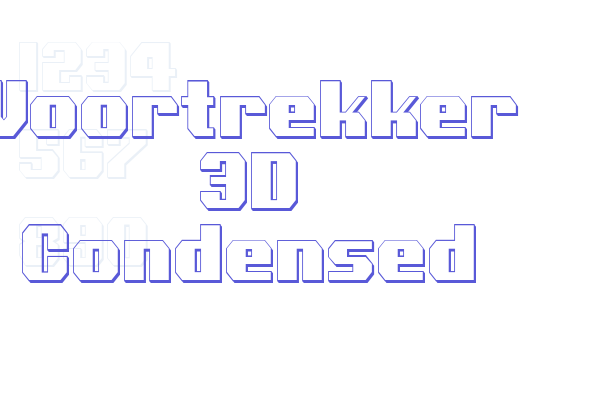 Voortrekker 3D Condensed