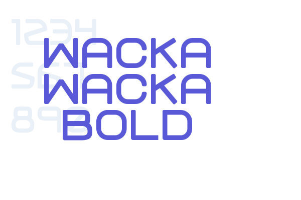 WACKA WACKA Bold