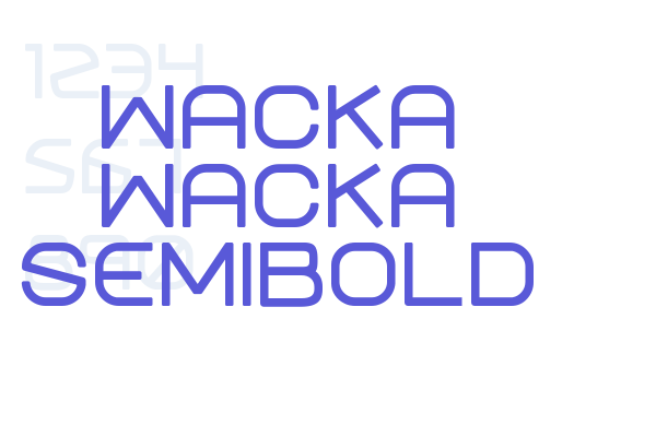 WACKA WACKA Semibold