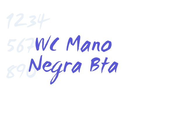 WC Mano Negra Bta