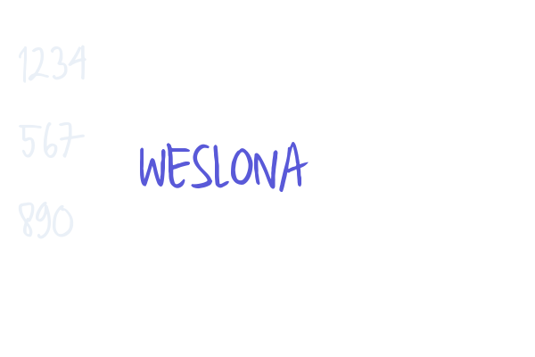 WESLONA