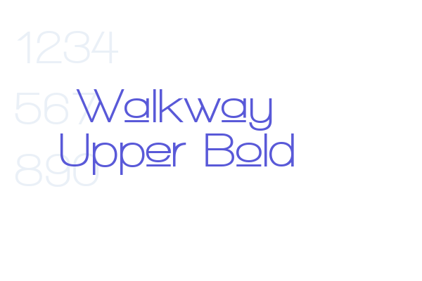 Walkway Upper Bold