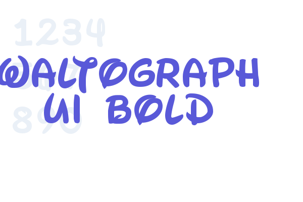 Waltograph UI Bold