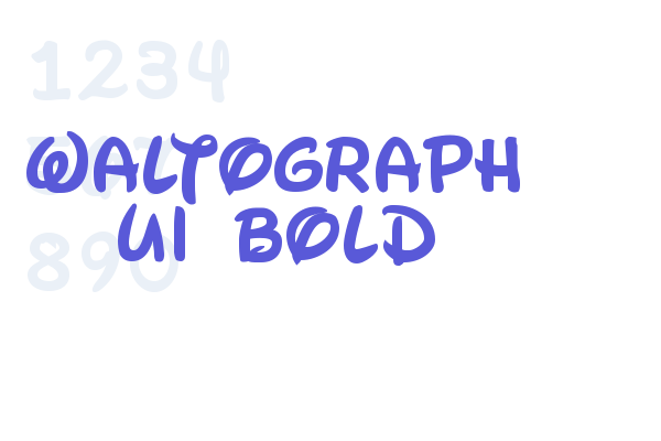 Waltograph UI Bold