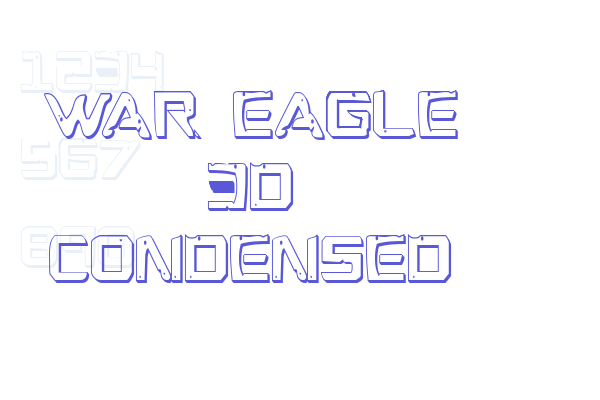 War Eagle 3D Condensed