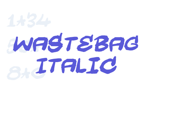 Wastebag Italic