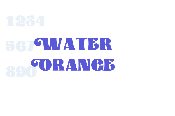 Water Orange