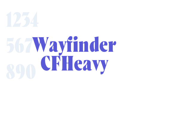 Wayfinder CFHeavy