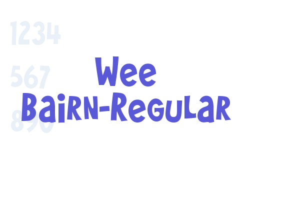 Wee Bairn-Regular