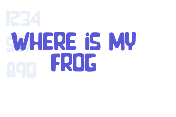 Where is my Frog