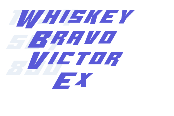 Whiskey Bravo Victor Ex