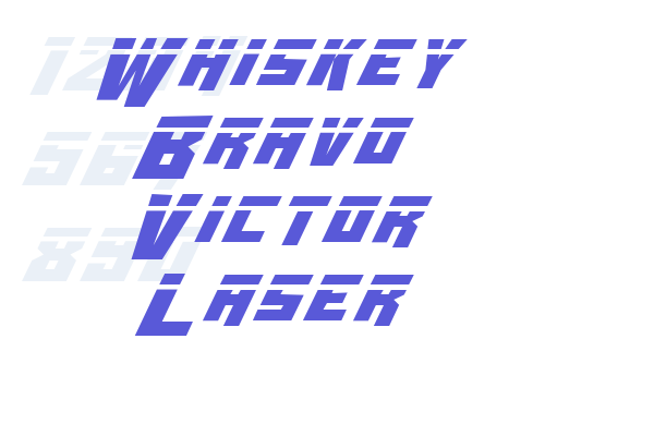 Whiskey Bravo Victor Laser