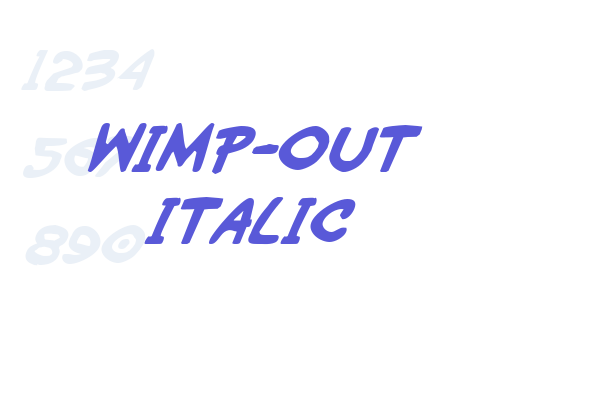 Wimp-Out Italic