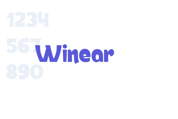 Winear font download