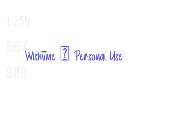 Wishtime – Personal Use