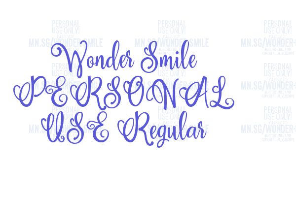 Wonder Smile PERSONAL USE Regular