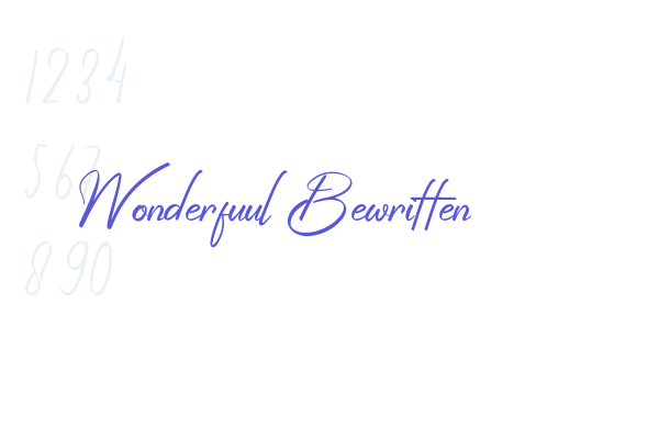 Wonderfuul Bewritten