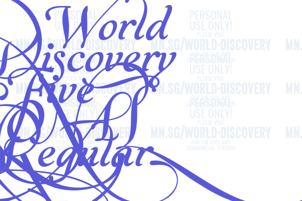 World Discovery Five PERSONAL Regular