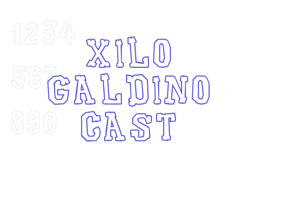 Xilo Galdino Cast