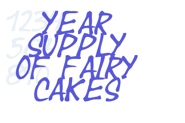 Year supply of fairy cakes