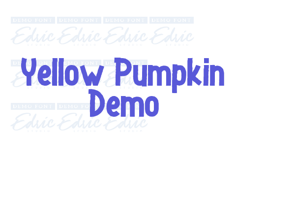 Yellow Pumpkin Demo