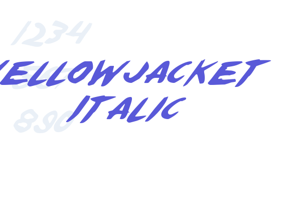 Yellowjacket Italic