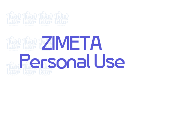 ZIMETA Personal Use