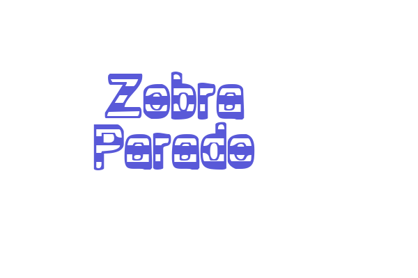 Zebra Parade