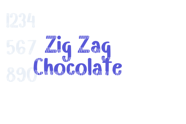 Zig Zag Chocolate