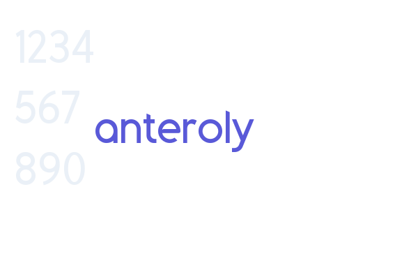 anteroly