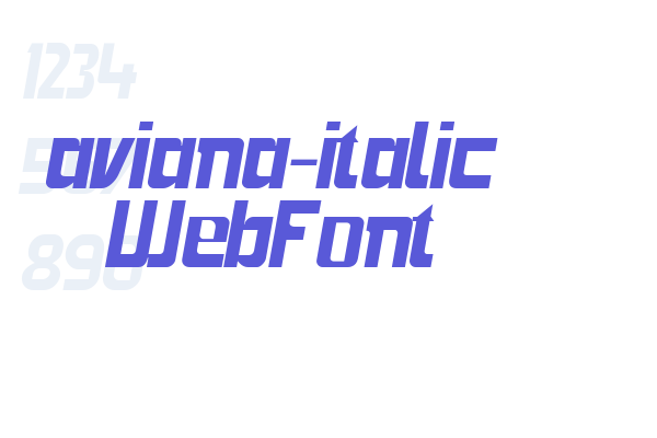 aviana-italic WebFont