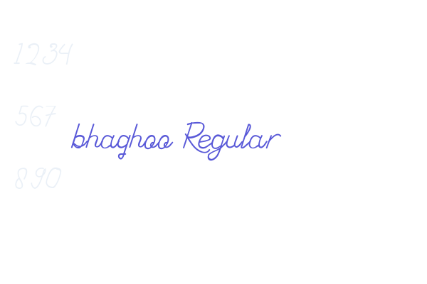 bhaqhoo Regular