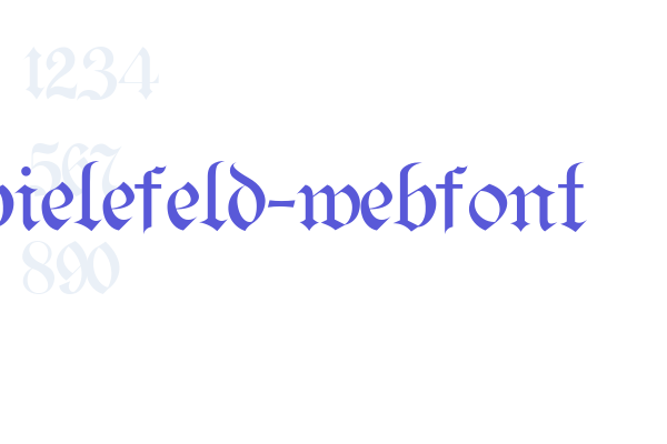 bielefeld-webfont