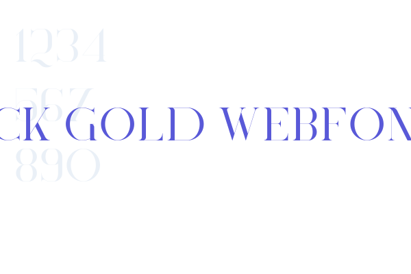 black-gold-webfont